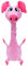 Kong Shakers bobz varken met piep roze