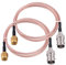 urcianow 2 Stück BNC Buchse auf SMA Stecker Kabel RG316 1M - Hochfrequenz Koaxialadapter für SDR, Funkgeräte, Antennen, Amateurfunk