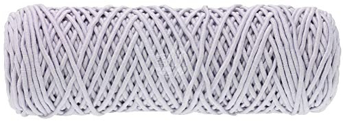 LANA GROSSA The Core | Stabiles, umwickeltes Baumwollgarn - ideal für Dekoartikel & Taschen | Handstrickgarn aus 50% Baumwolle & 50% Polyester | 100g Wolle zum Stricken & Häkeln | 85m Garn FB2