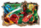 Wandsticker Kinder, 3D Wandaufkleber, Wandtattoo für Kinder Wandtattoo, Wandtattoo für Kinder, Wandaufkleber Wanddeko für Wohnzimmer Schlafzimmer Kinderzimmer (20788)
