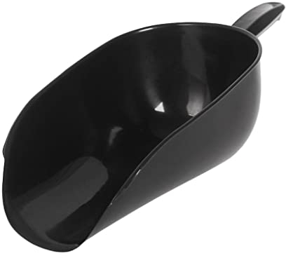 misppro Pelle en plastique pour nourriture pour animaux de compagnie, ingrédients glacés, nettoyage facile, noir, comme décrit