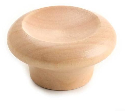 Solid Wood Pot Lid Knob Replacement, Wooden Lid Knobs, For Frying Pans, Oil Pans, Kettles(2pcs)