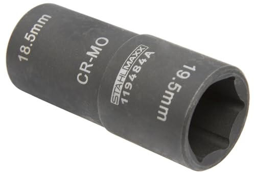 6-Kant Steckschlüssel für beschädigte Radmutter, SW 18.5mm 19.5mm, passend für Ford