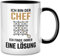 Seness Ich bin Chef finde Lösung, lustige Tasse XXL Büro Gadgets Arbeit, Abschied bester Chef der Welt, Geschenke für Männer, Abschiedsgeschenk Kollegen, Geschenkideen für Chefin, Geburtstag Boss