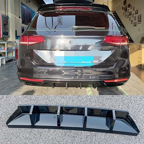 MYMOMS ABS Auto Stoßstange Body Kit Hinten Lip Diffusor Auto Zubehör für VW Passat B8 Variant Volant 2015 2016 2017 2018 2019 Standard Edition