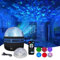 2-in-1 Nord-Galaxie-Licht, Nordlichter und Ozeanwellen-Projektor mit Fernbedienung, buntes RGB-Nachtlicht für Schlafzimmer, Heimdekoration, Geschenke