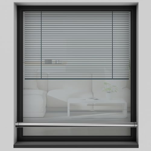 Fenster Absturzsicherung V2A Edelstahl, Individualisierbar, 50-200 cm als Maßanfertigung, Easy Wandhalter, Rohrwandstärke 2mm - Massiv - Fenstergitter, Fallschutz