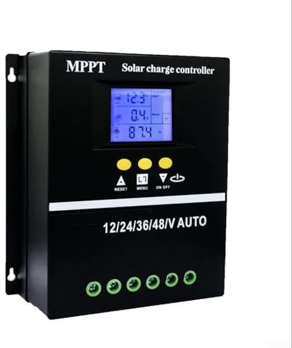 ZAMETTER 1 chargeur de batterie photovoltaïque pour panneau solaire automatique 48 V avec écran LCD (100 A)