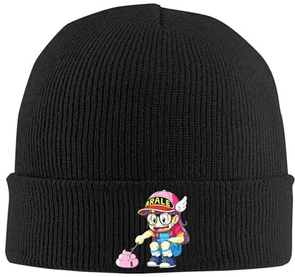UREYFGO Mode Arale Poop Dr Slump Hüte Herbst Winter Mütze Warme Unchi-kun Anime Kappe Unisex Acryl Strickmützen im Freien Geschenk
