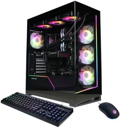 CyberPowerPC Gamer Supreme Gaming PC, AMD Ryzen 7 7800X3D 4.2GHz, Radeon RX 9070 XT 16GB, 32GB DDR5, 1TB PCIe 4.0 SSD, WiFi Ready & Windows 11 Home (SLC9200A2)