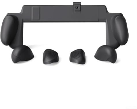Funda protectora de agarre para Switch 2, accesorios de cubierta portátil para Nintendo Switch, funda protectora ergonómica de mano para juegos (negro)