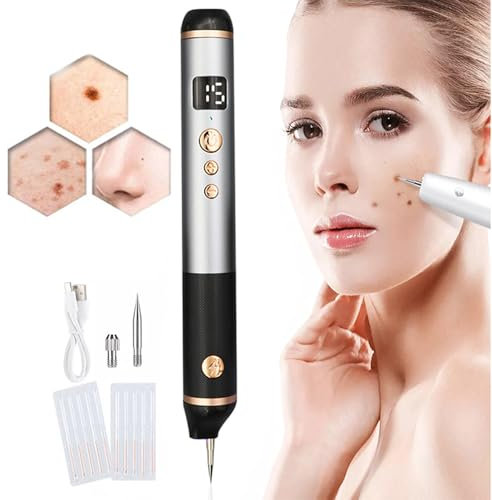 Lápiz De Plasma Láser De 15 Niveles, Elimina Manchas, Pecas, Lunares Y Verrugas, Ideal Para Labios, Manos, Ojos, Cuello, Rostro, Cabeza Y Nariz. Seguro E Indoloro, No DañA La Piel