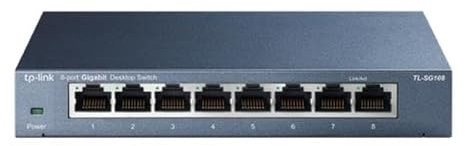 Switch TP-Link TL-SG108 V3.0 8 Portos-RJ-45 10-100-1000
