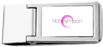 Geldscheinklammer aus Edelstahl mit Aufschrift Hope Spend Each Other Sweetly