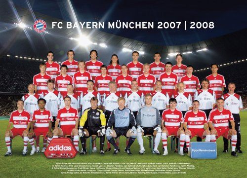 Ravensburger - FC Bayern Mnchen 131488 Saison 2007/2008 - 300 Teile