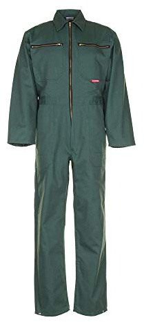 Planam 0129025 BW 290 Rallyekombi, Mittelgrün, Größe 25