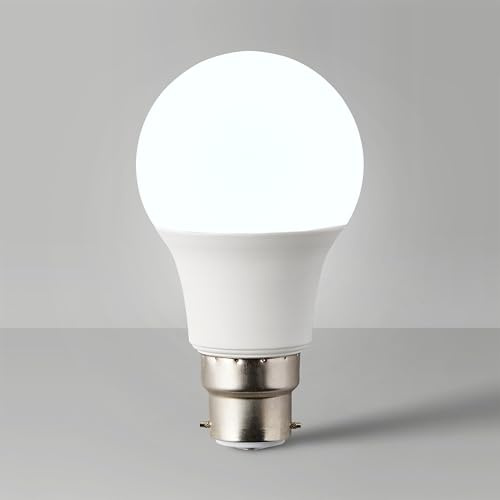 MiniSun | High Power 6w LED BC B22 SMD GLS Energy Saving Long Life Bulb - 6500K Cool White | Bulbs & Home Improvements Essential