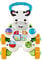 Fisher-Price Mon Trotteur Zèbre| Jouet Evolutif et Interactif Coloré, Lumineux et Musical Pour Apprendre à Marcher à Bébé | Trotteur Bébé Garçon ou Fille à Partir de 6 Mois, Version: Italien, DLD91