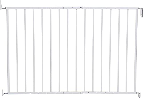 Dreambaby Arizona Extenda Baby Safety Gate - Hardware Mounted Gate - Adjustable Width from 68-112cm & 68cm in Height - Swings Open from both Direction - White - Model F2164