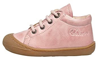 Naturino Cocoon-Lauflernschuhe aus Nappaleder Hellrosa 17