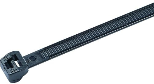 HellermannTyton 118-00079 T18ROS-PA66V0-WH Cable Ties 100 mm 2.50 mm White Pack of 100