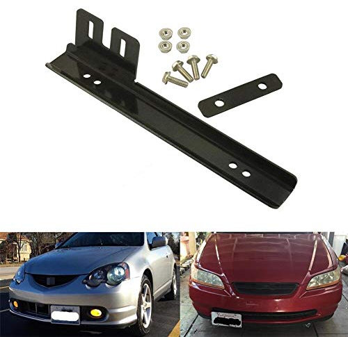 Universal Licence Registration Number Plate Relocation Bracket JDM Civic MX5 EP