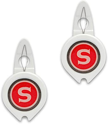 Singer 7316 Sewing Needle Threaders with Built-In Thread Cutter, Set of 2 Nadeleinfädler, Weiß