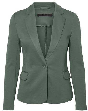 VERO MODA Damen Vmjulia Ls JRS Noos Blazer, Laurel Wreath, 36