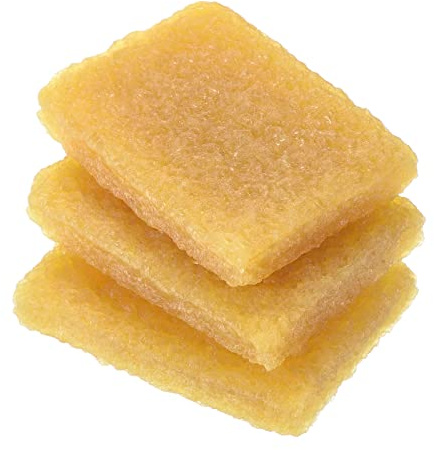 PATIKIL 50x35x10mm Residue Eraser Rubber Cement Eraser, 6 Pack Rectangle Adhesive Remover Cleaning Tool for Paper Craft Sanding Belt Discs Skateboard, Yellow