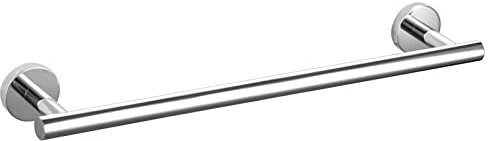 Tecmolog Porte-Serviettes de Salle de Bain en Acier Inoxydable Barre Seche Serviette 60 cm, Poli Miroir, SBH242-6