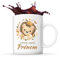 Planetee Tasse prénom personnalisable mignon avec lion| Mug Cadeau de naissance personnalisé garçon ou fille pour anniversaire