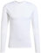 Adidas Mens T-Shirt (Long Sleeve) Techfit Cold.Rdy Long-Sleeve Top, White, IA1133, 2XS