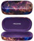 molshine Custodia rigida per occhiali da sole,custodia per occhiali classica grande per donna uomo,occhiali da sole(Marmo Viola)