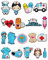 TOGHPUW 50/100Pcs ZufäLlig Schuhe Anstecker Schuhe Charms SchuhanhäNger Mit Cartoon Schuhschmuck SchuhanhäNger Silikon SchnüRsenkel (20Pcs)