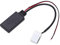 Adaptateur Audio Bluetooth AUX, Voiture Bluetooth 12 Broches St¨¦r¨¦o RD4 AUX Audio Musique Cable Adaptateur Radio St¨¦r¨¦o AUX in Cable Adaptateur AUX in Cable de Remplacement pour
