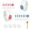 15 Packs FJM/GN Dust Bags Replacements Compatible with Miele Hoover Bags Classic C1 Complete C1 C2 C3 S2 S5 S8 S400 S600 S2000 S5000 And S8000 Series with 4 Set Air Clean Filter