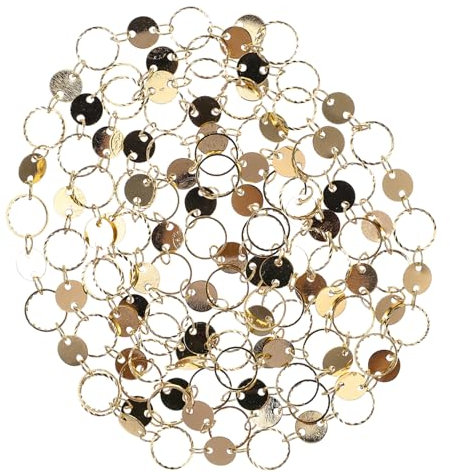 Handkette Lose Kette Bausatz Herstellung Veranstalter Fall Schmuck Gestell Bastelkette Selber Machen Mehrzweck-diy-kette Kette Für Heimwerker Multifunktionale Kupferkette Golden EXCEART