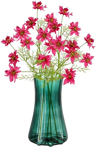 astylishome Artificial Plants Outdoor Faux Floral - 4PCS Fake Flowers Spring Summer Decoration UV Resistant 5323