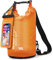 Dry Bag mit Handy-Schutzbeutel & Trageriemen – Wasserdichte Tasche für Outdoor, Camping & Wassersport | 5L, 10L, 20L | Ultraleicht & Robust | Packsack Wasserdicht & Dry Bag Rucksack (Orange, 10 L)