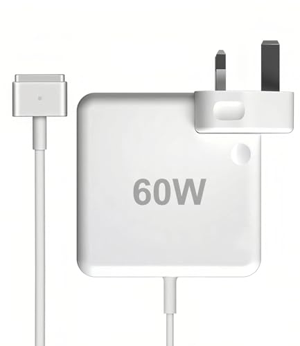 TT&C 60W T-Tip Power Adapter,Fast Charger Compatible with Mac book Pro,Laptop Charger Compatible with Mac Book Air/Pro 13-Inch (After 2012) A1425 A1435 A1502