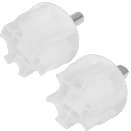 Alasum 2 Stück Universelle Markisen Endkappen 65mm aus Wetterfestem PVC für Sonnensegel und Terrassenüberdachungen Robustes Ersatzteil für Pavillonverbinder und Dachstuhladapter