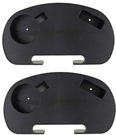 Portavasos para Silla de Playa, Bandeja con Ranura para Dispositivo móvil para Escritorio, 2 uds.