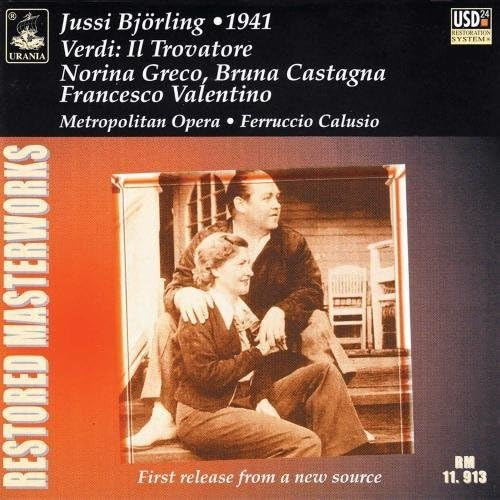 BjRling - Greco - Castagna - Valen - Verdi: Il Trovatore