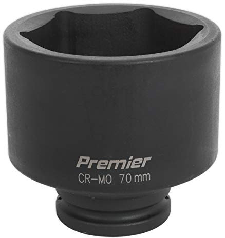 Sealey Is3470d Douille à impact 70 mm de profondeur 3/10,2 cm SQ Drive