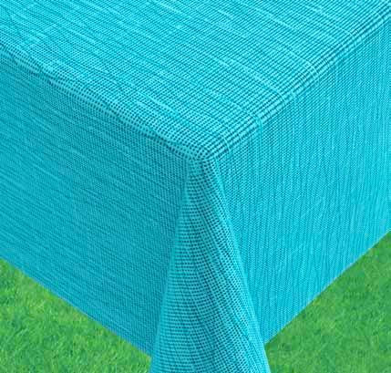 Miami Gartentischdecke, türkis, 160 cm, rund, 25896