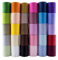 Summer-Ray 60 Yards (54,8 Meter) Grosgrain-Band-Set – 1,5 Zoll (38mm) Breite – 30 Farben, je 2 Yards – Polyester, farbecht & maschinenwaschbar – Ideal für Basteln, Nähen & DIY-Projekte