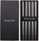 Devico Chopsticks, Metal Chopsticks, 18/10 Stainless Steel Chopstick Set, Reusable, Dishwasher Safe (5 Pairs)