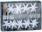 LED 3D Stern Lichterkette 240 cm - weiß - Deko Beleuchtung Strom betrieben - für den geschützten Außenbereich geeignet
