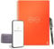 Rocketbook Core Wiederverwendbares Digitales Notizbuch - Executive A5 Orange - Elektronischer Notizblock mit Punktraster - Wiederbeschreibbar mit inkl. Pilot Frixion Stift und Mikrofasertuch