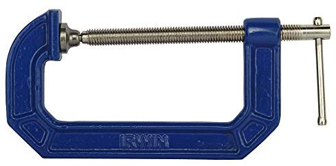 Irwin Tools Quick-Grip C-Clamp, 5-inch (225105)